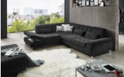 Wohnlandschaft MP-XP19044, anthrazit Anstellhocker links, inkl. Funktionen