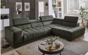 Wohnlandschaft Satellite-S, olive, inkl. Funktionen