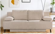 Querschläfer George, Cord natur, Liegefläche 140 x 194 cm