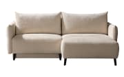 Eckschlafsofa Landon, beige, Liegefläche 135 x 200 cm