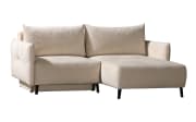 Eckschlafsofa Landon, beige, Liegefläche 135 x 200 cm