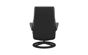 Leder Ruhesessel View (M) in Pioneer Black, Signature Black Gestell