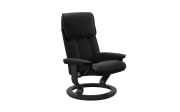 Ruhesessel Admiral M, schwarz, inkl. Glide System