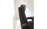 Sessel, grau, inkl. manueller Relaxfunktion