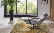 Drehsessel Bellidan Lounge Relaxx, hellgrau, inkl. manuelle Relaxfunktion