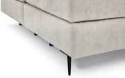 Boxspringbett Eforma, creme, 180 x 200 cm, Härtegrad 3/3