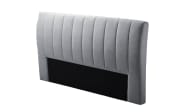 Boxspringbett Diamanti, hellblau, H2