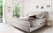 Boxspringbett Brillant, creme, 180 x 200 cm