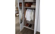 Drehtürenschrank Purisma, weiß, 301 x 223 cm, inkl. umfangreicher Zusatzausstattung