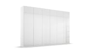 Drehtürenschrank Purisma, weiß, 301 x 223 cm, inkl. umfangreicher Zusatzausstattung