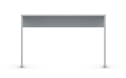 Schreibtisch Jumex, seidengrau, 120 x 58 cm