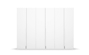 Drehtürenkleiderschrank Montclar, alpinweiß, 301 x 223 cm