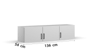 Aufsatzschrank 3352 Allrounder, 136 x 39 cm