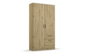 Drehtürenschrank 32Q1 Allrounder, Eiche Artisan Nachbildung, 91 x 197 cm 