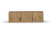 Aufsatzelement 3344 Allrounder, Eiche Artisan Nachbildung, 136 x 39 cm 