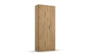 Drehtürenschrank 3555 Allrounder, Eiche Artisan Nachbildung, 69 x 197 cm 