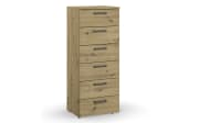 Kommode 622Q Allrounder, Eiche Artisan Nachbildung, 47 x 119 cm 