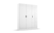 Drehtürenschrank 3105 Allrounder, weiß, 136 x 197cm