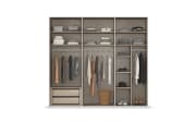 Schwebetürenschrank Contido, champagner, 242 x 223 cm