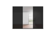 Schwebetürenschrank Contido, schwarz, 301 x 223 cm