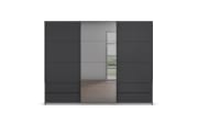 Schwebetürenschrank Elara, grau