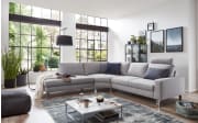 Wohnlandschaft Step Basic, hellgrau