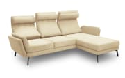 Wohnlandschaft Nelos, beige, inkl. Rückenneigung