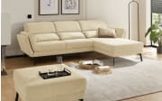 Wohnlandschaft Nelos, beige, inkl. Rückenneigung