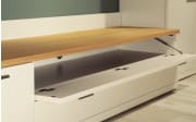 Wohnwand Severo, beige/Eiche sand, inkl. Softclose Funktion
