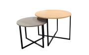 Couchtisch Silea Wohnen, taupe