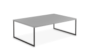 Couchtisch Kara-Frame 73, grau/schwarz