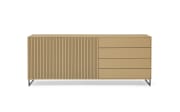 Sideboard Kara Frame, macchiata, inkl. Push to Open Funktion