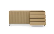 Sideboard Kara Frame, macchiata, inkl. Push to Open Funktion