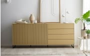 Sideboard Kara Frame, macchiata, inkl. Push to Open Funktion