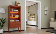 Regal Artist, cognac, inkl. Softclose Funktion 