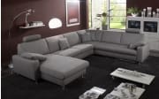 Wohnlandschaft Spring-S, grau