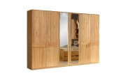 Drehtürenschrank Lausanne, Erle teilmassiv, 300 x 216 cm