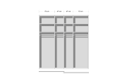 graphit/Bianco-Eiche-Nachbildung, online Korfu, cm kaufen Hardeck 250 x bei Schwebetürenschrank 217