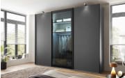 Schwebetürenschrank Dubai, graphit, 300 x 217 cm