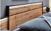 Schlafzimmer WSM 4300, Wildeiche massiv, 180 x 200 cm, Schrank 302 x 223 cm