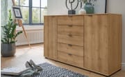 Kombikommode Clivo 4000, Bianco Eiche Nachbildung