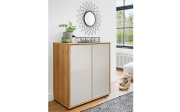 Kommode Clivo 4000, Bianco Eiche Nachbildung/champagne