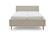 Polsterbett Delphi, beige, 180 x 200 cm