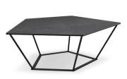 Couchtisch Enigma II, schwarz, Titan