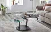 Couchtisch Porto, Marmor Nachbildung, inkl. Schwenk-Funktion