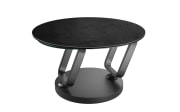 Couchtisch Ozone, Keramik Titan, inkl. Schwenk-Funktion