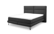 Boxspringbett Deluxe Edition, schwarz, 180 x 200 cm