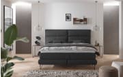 Boxspringbett Deluxe Edition, schwarz, 180 x 200 cm