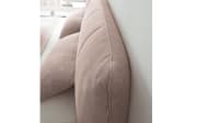 Boxspringbett Deluxe Edition KT2, hellrosa, 180 x 200 cm