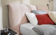 Boxspringbett Deluxe Edition KT2, hellrosa, 180 x 200 cm